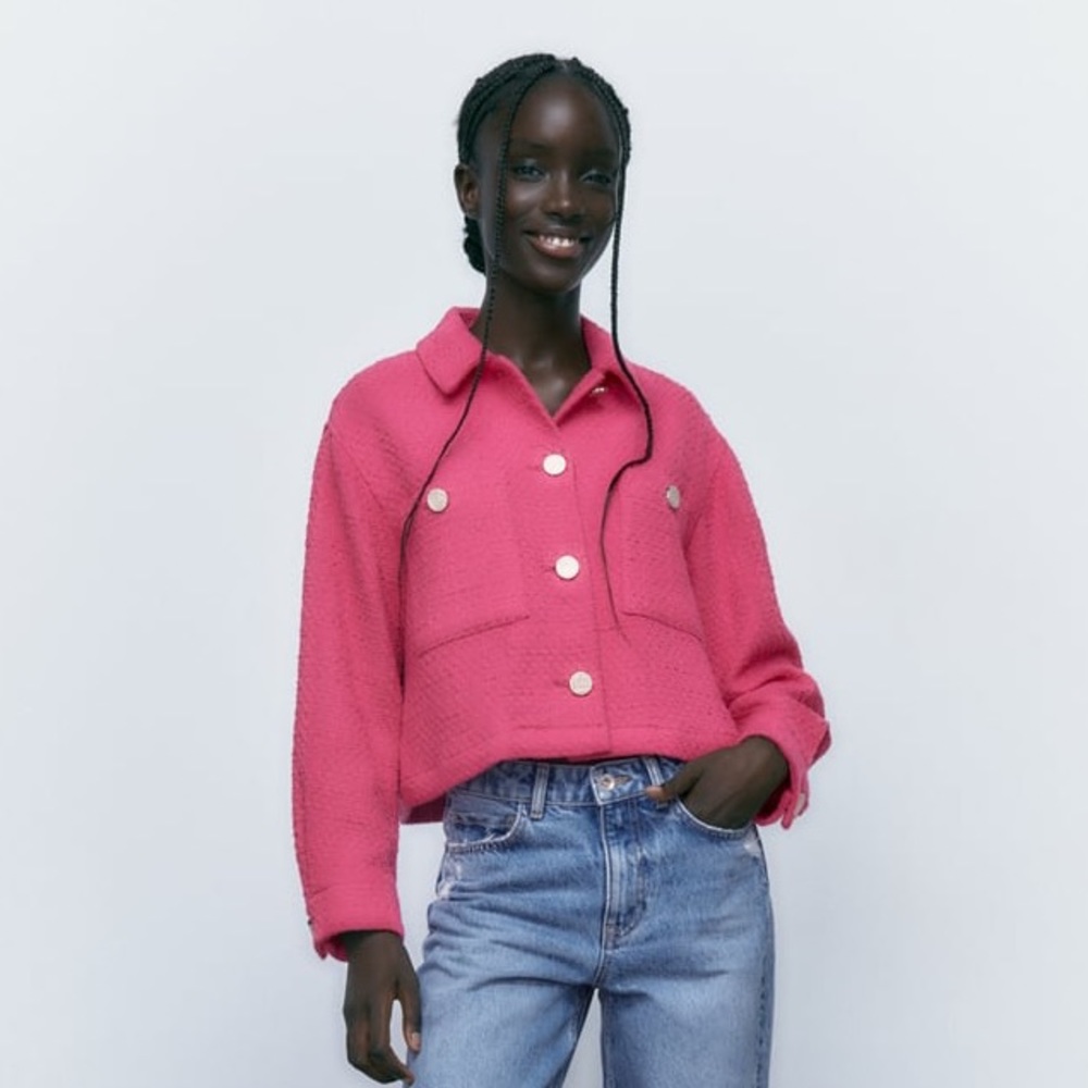 Textured Overshirt